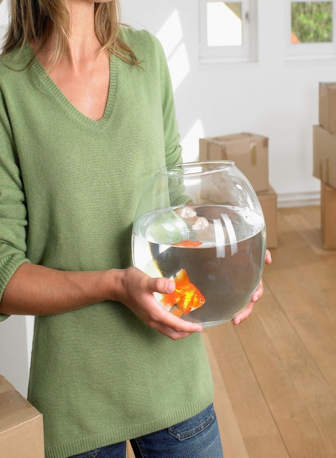 BUGUUYO 10Pcs Transparent Fillable Aquarium Floating Balls with Hanging for Fish Tank Landscaping Material with Hanging for Party Supplies and Fish Tank Decor - Image 3